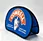 Oval popup display